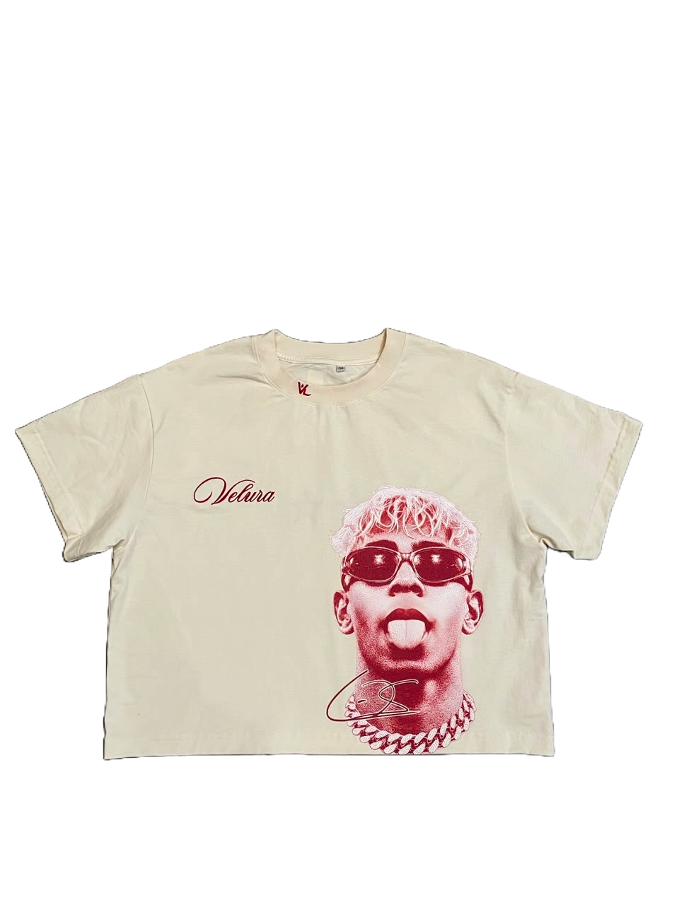 Camiseta Velura Drop 01 — vista delantera